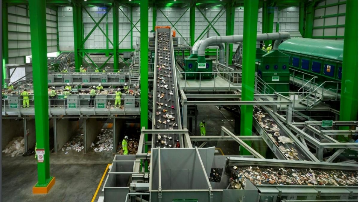 Planta de reciclaje de Orbianta en Azcapotzalco